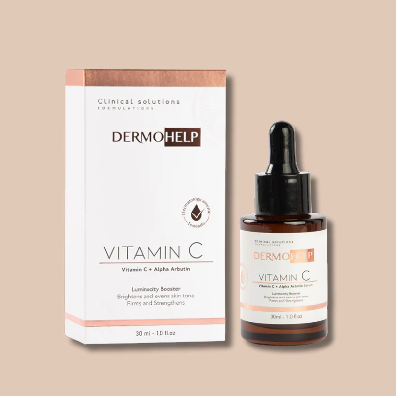 Suero de Vitamina C + Alfa Arbutina: Luminosidad Radical y Antimanchas